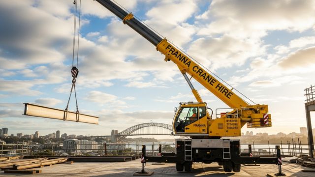 Professional City Crane Hire Western Sydney – Heavy Lifting Solutions
